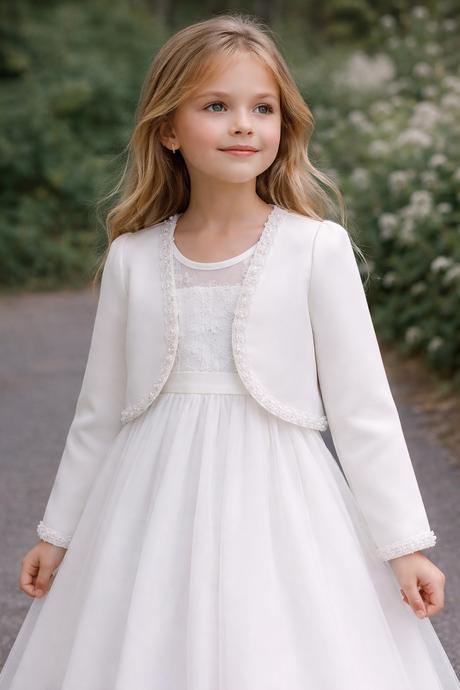 Bolerko, svetrik k šatám na prijimanie, 122 - 158