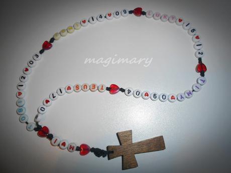 Personalizované ružence ku krstu, prijím., svadbe, 