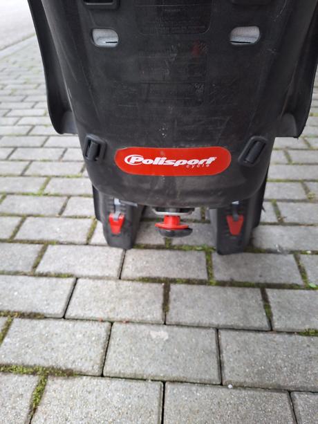 Detská stolička na bicykel polisport,
