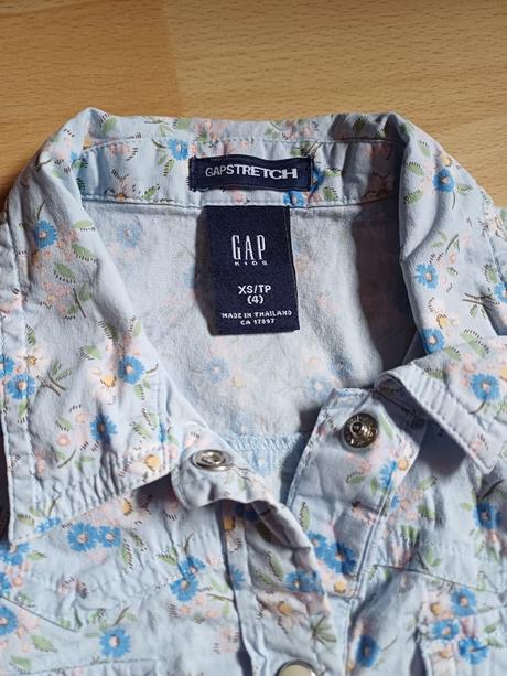 Gap kvetovana košeľa, gap,104