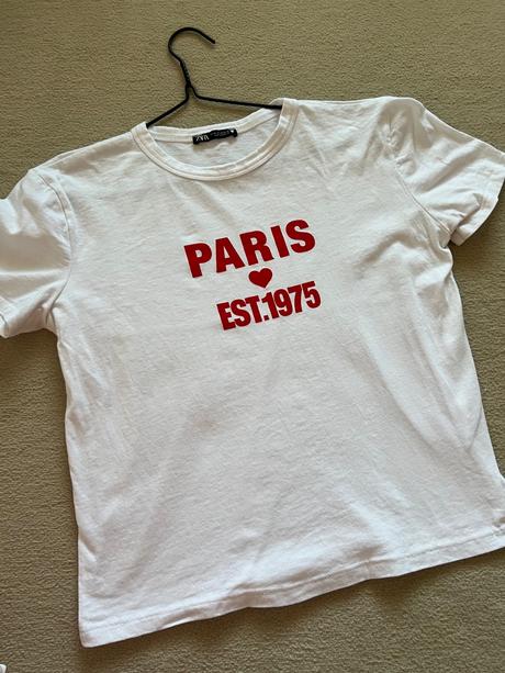 Biele tričko zara m, zara,m