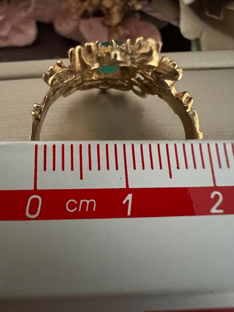 Prstieno striebro a 18k zlato,