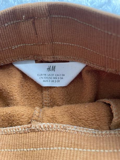 Bavlnene hrubsie teplaky h&m, h&m,98