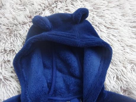 Fleesová mikina s uškami, baby,86