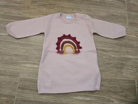 Svetríkové šaty č.80, f&f,80