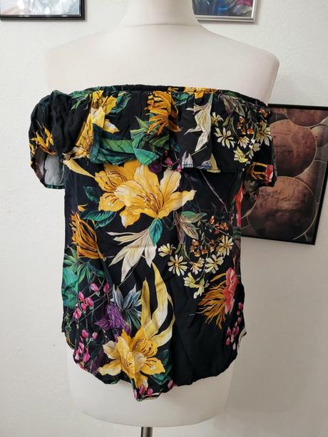 Kvietkove tričko, top reserved, reserved,xs