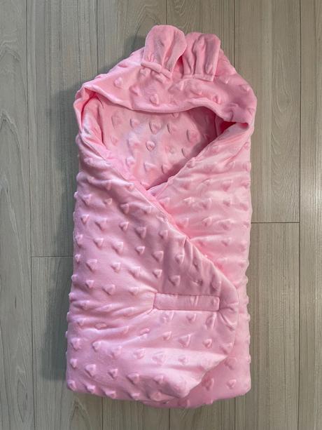 Handmade teplučká minky zavinovačka, 