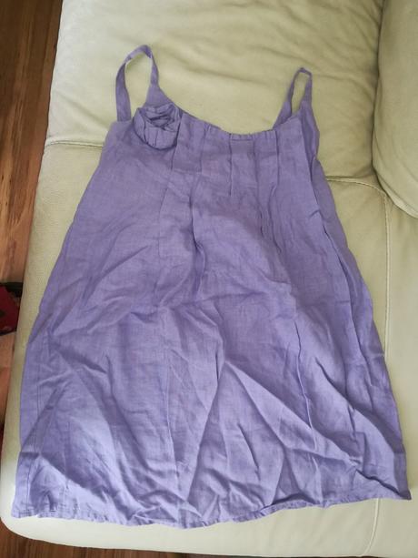 Šaty lanove, sisley,s