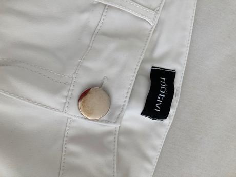 Biele nohavice 7/8 motivi, 40