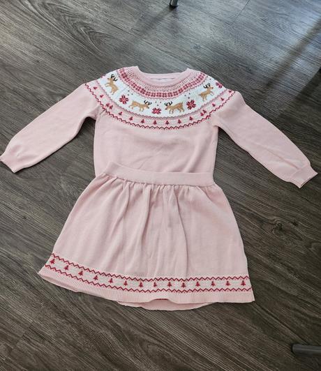 Upletovy vianočný set 110/116, 116