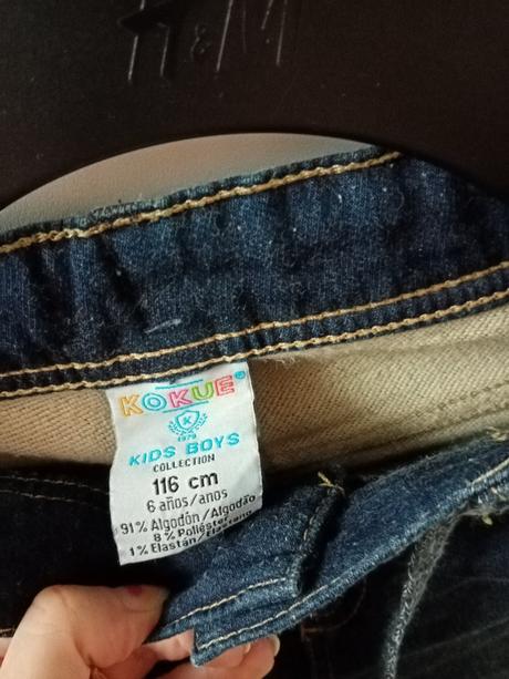 Riflové kraťasy, h&m,116