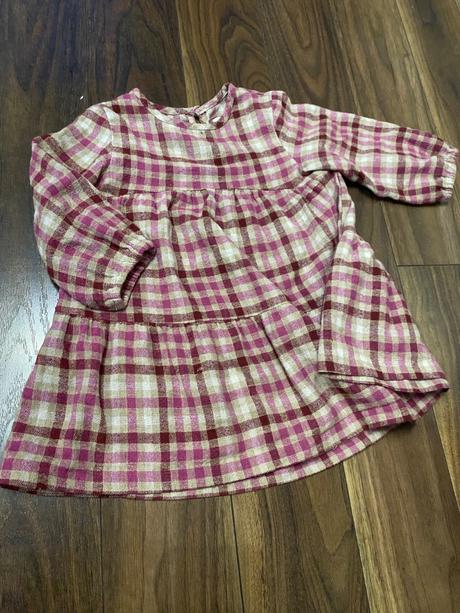 Kárované točivé šaty zara, zara,86