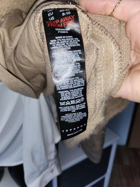 Damska koselova bunda, topshop,m