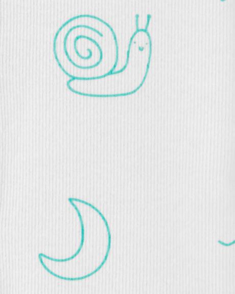 Bavlnený overal na spanie carters usa, carter's,62 / 68 / 74