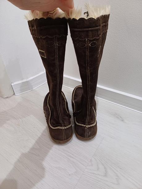 Kožené čižmy značka cat, 39