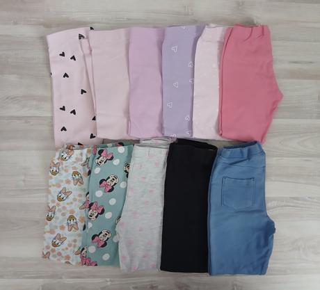 Veľký balík oblečenia veľ. 110, 104–116