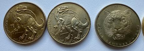 6x pamätné mince zoobratislava,