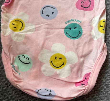 Krasne smilove bodynko top stav, h&m,86