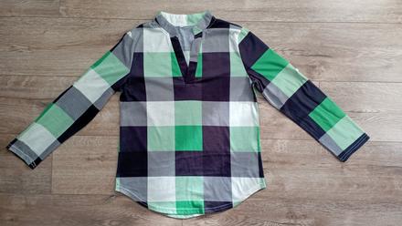 Karované tričko, s