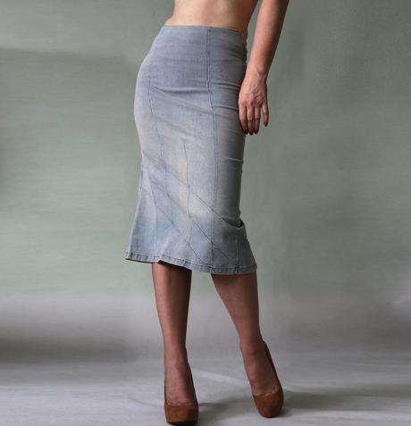 Ultraúzka džínsová sukňa veľ. 34, xs