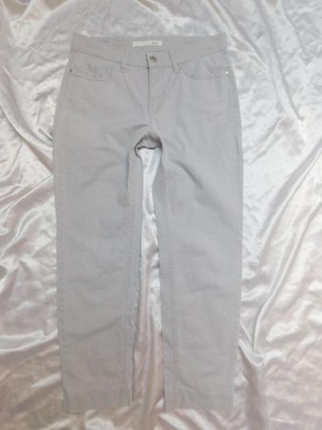 Damske kvalitne strečove 7/8 nohavice/rifle, 38