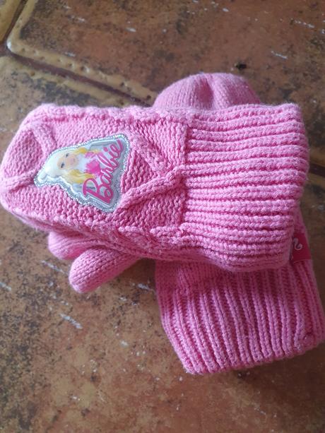 Rukavičky barbie, barbie,80
