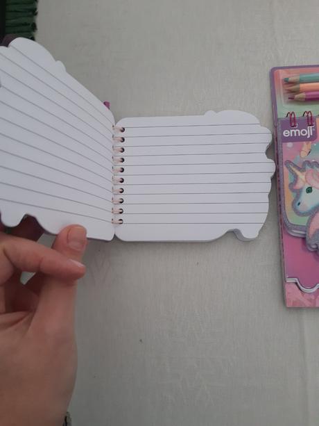 2 zápisníčky s jednorožcom, 