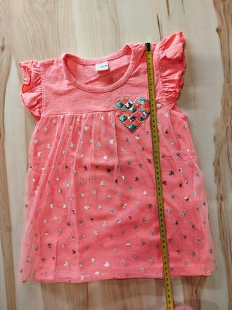 Zaujímavé tričko s tylom, kiki&koko,122