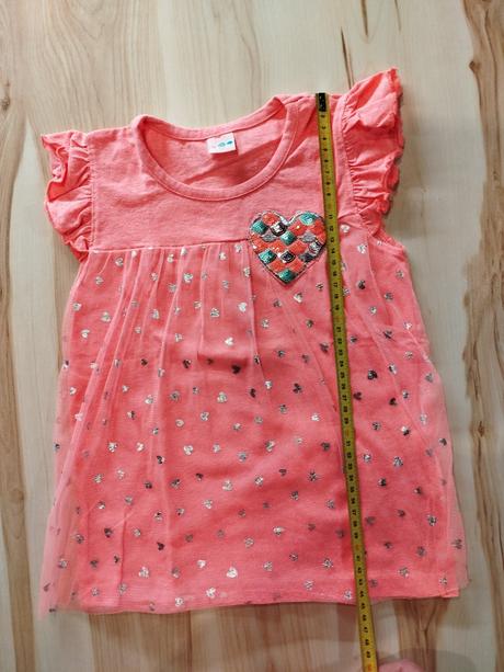 Zaujímavé tričko s tylom, kiki&koko,122