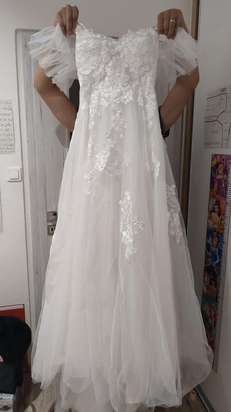 Svadobné šaty 32/34, xs