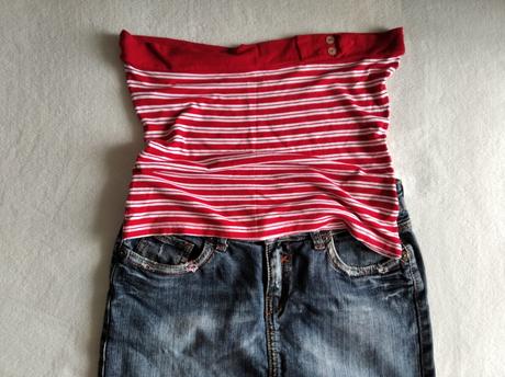 Rifľová sukňa - veľ. 28, m