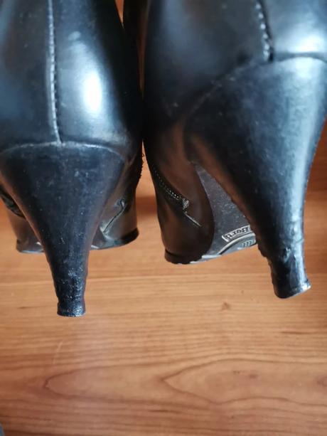 Dámske krátke čižmy z pravej kozy, 38