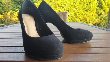 Semišové lodičky zn. hm veľkosť č. 36, h&m,36