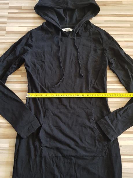 Čierne pohodlné šaty, gate,xs