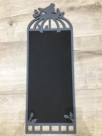 Kriedová tabuľa vtáčiky,