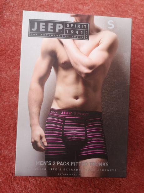 Jeep 2ks pánske boxerky veľkosť s, s