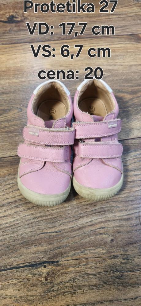 Protetika barefoot kozene nizke celorocky 27, protetika,27