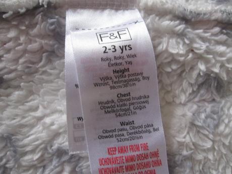 Detský župan, 98, f&f,98