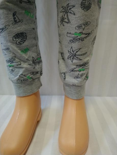 Detské sivé tepláky s motívom, pepco, pepco,92