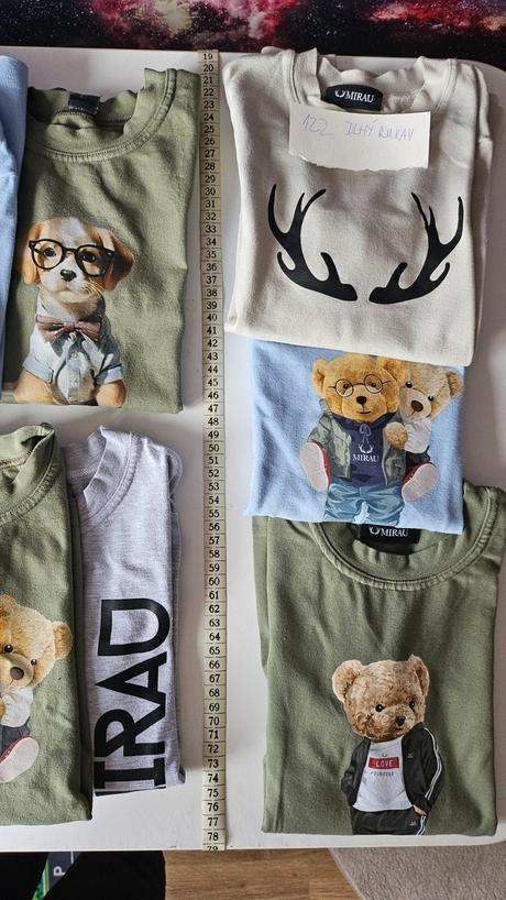 Tričká mirau 122 dlhý rukáv, mirau,122