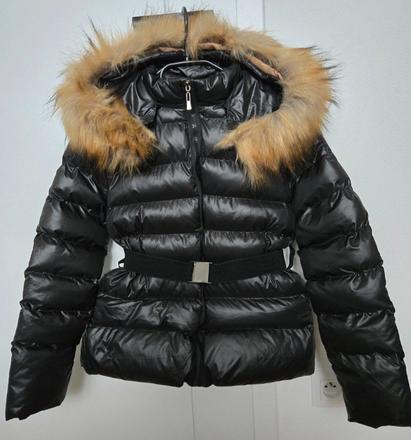 Bunda s kožušinou 140/146, 140