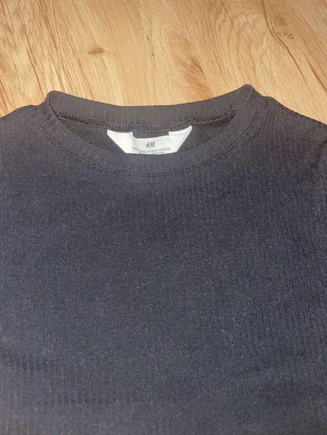 Rebrovane tričko h&m 146/152, h&m,146 / 152