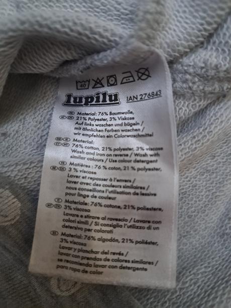 Teplákové šaty 86/92, lupilu,92