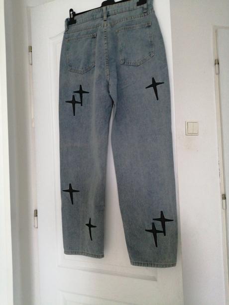 Rifle damske s aplikáciami vel. 38, 38