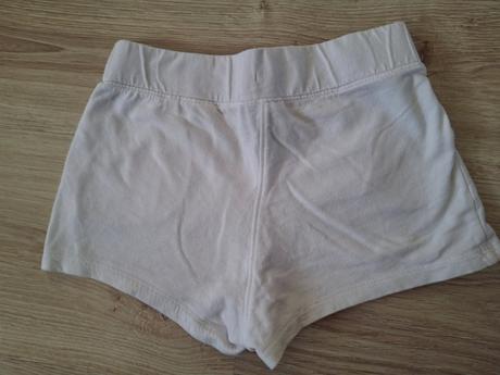 Biele šortky, h&m,122