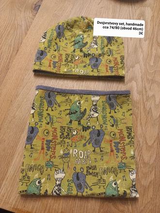 Prechodny set, handmade, 74/80, 74