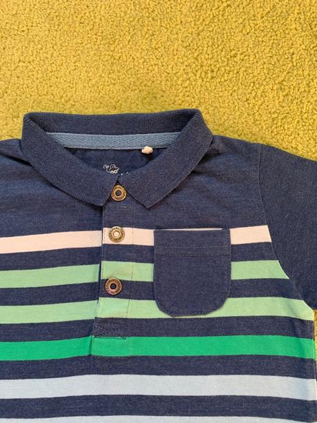 Tričko polokošeľa, zn. topomini, v. 74, topomini,74