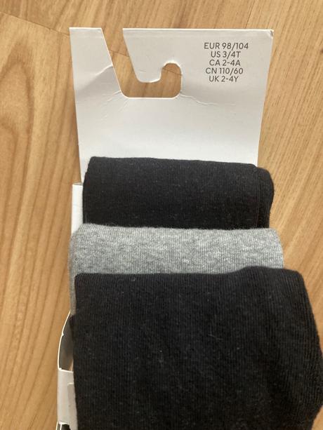 Pančuchy pre dievčatá 98/104, h&m,98 / 104