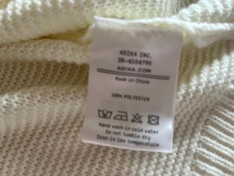 Adika smotanový pulover vel.l-xl, l / xl