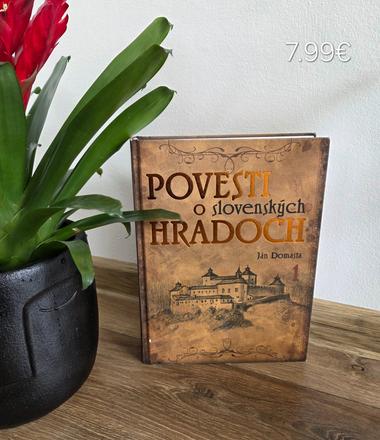 Povesti o slovenských hradoch 1 jemne opotrebovan,